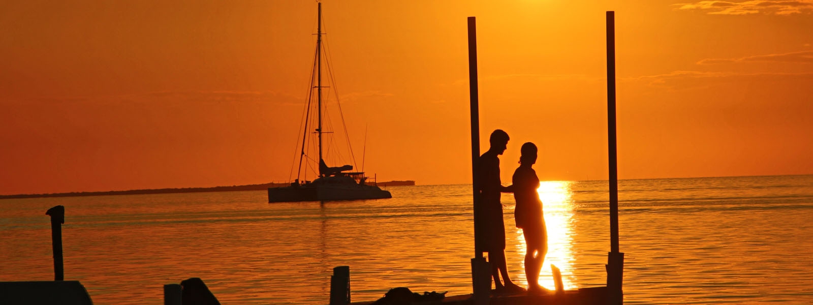 ambergris caye sunset