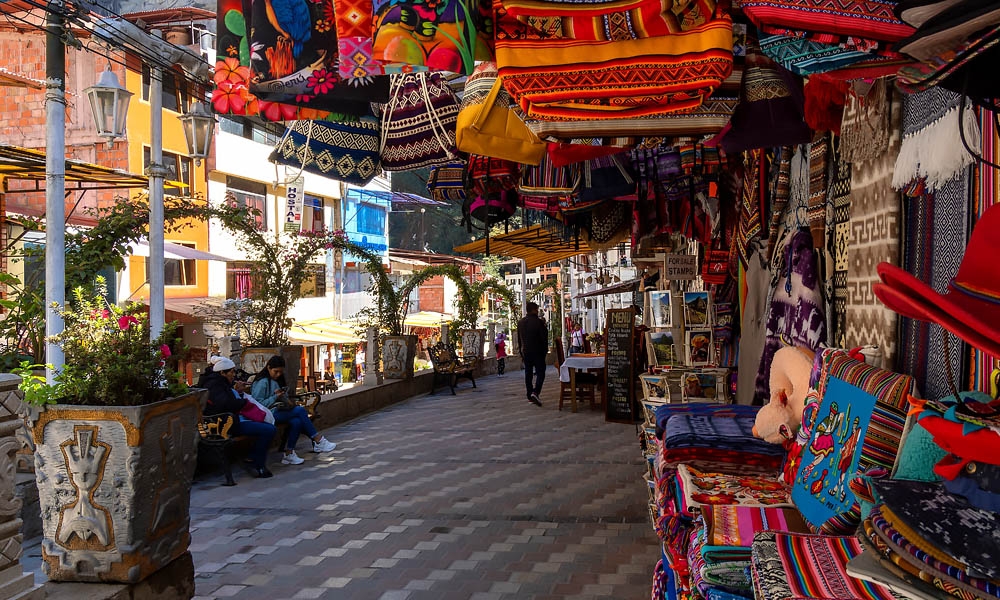 Aguas Calientes town