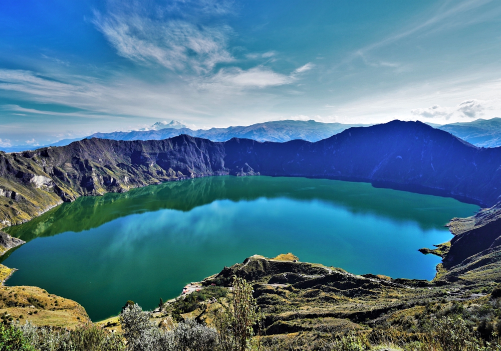 Day 05 - Quilotoa crater lake volcano - Baños