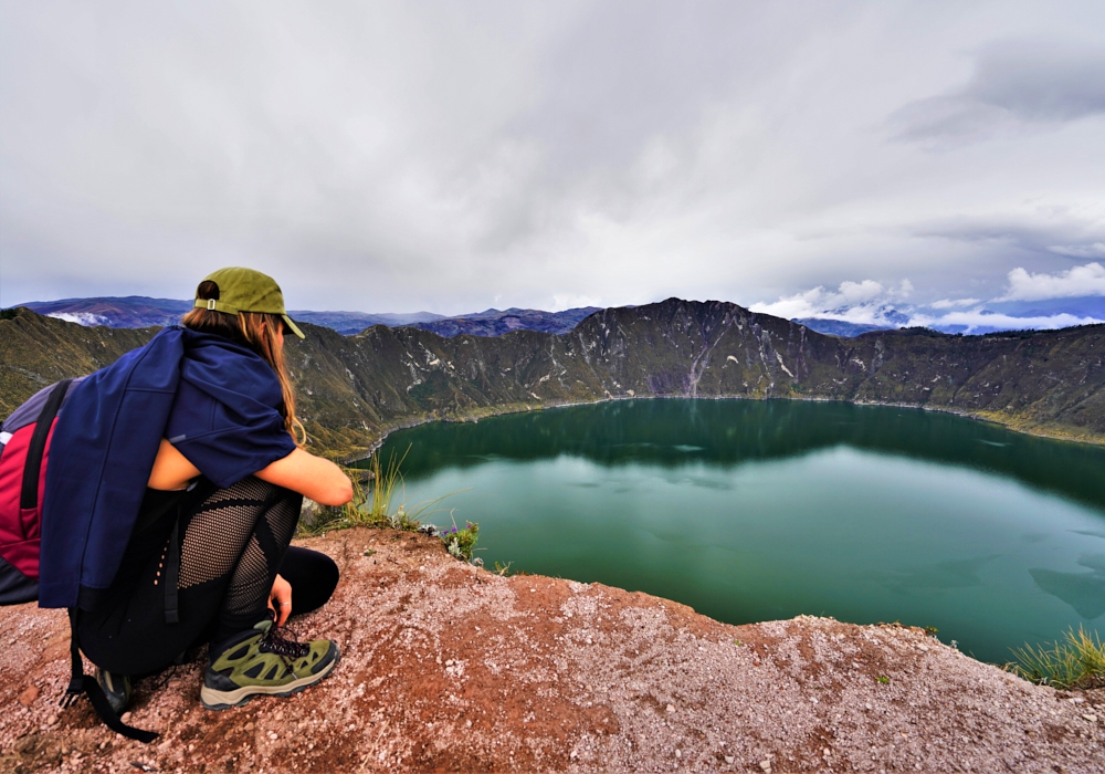 Day 05 - Quilotoa crater lake volcano - Baños