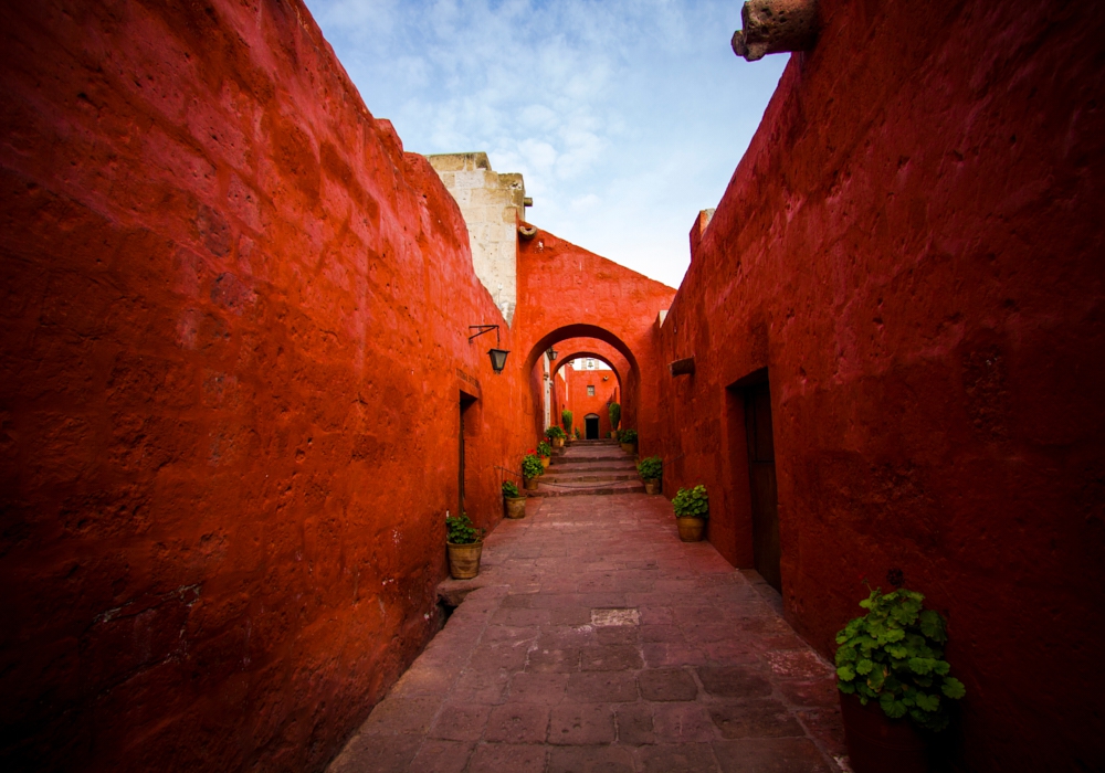 Day 15 - Arequipa to Lima   Visit to Santa Catalina Convent and Cooking Class   Meals: Breakfast, Lunch