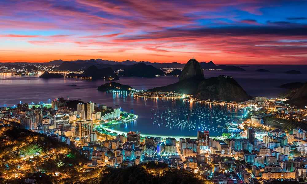 Rio de Janeiro at Night