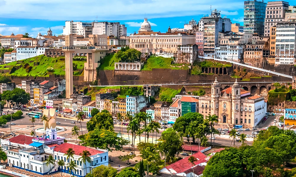 Salvador Bahia - panoramic view