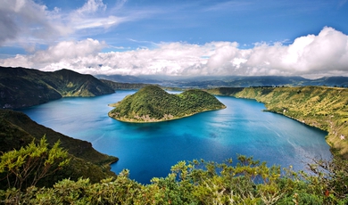 Cuicocha Glacier Lake