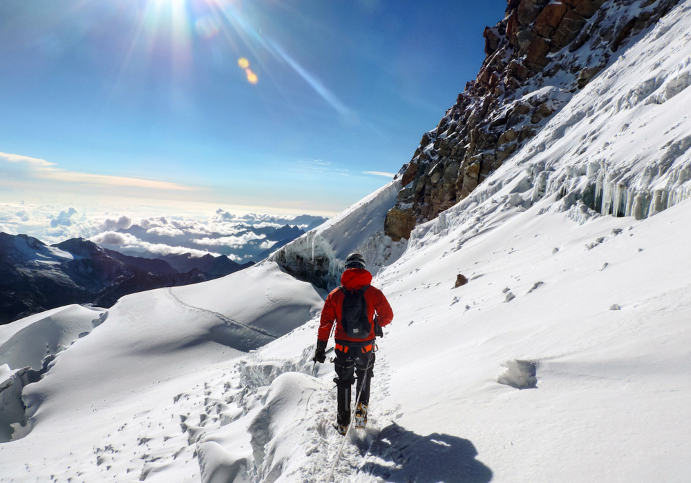 The Bolivian mountains