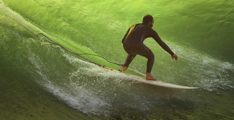 Catching some waves in Lima