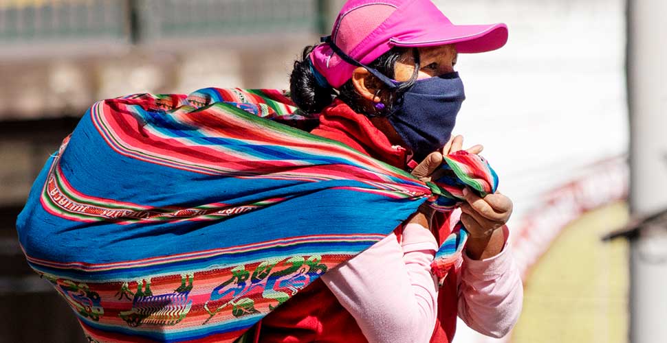 Peruvian mother and child