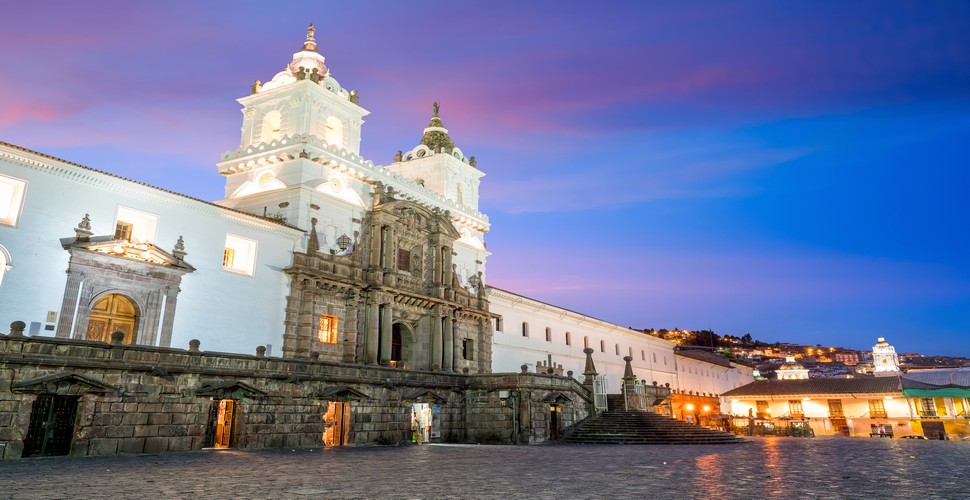 Quito old town, Ecuador